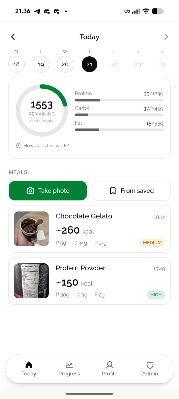 Sufra, a photo-first calorie tracker for households